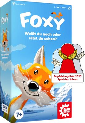 Alle Details zum Brettspiel Foxy und ähnlichen Spielen