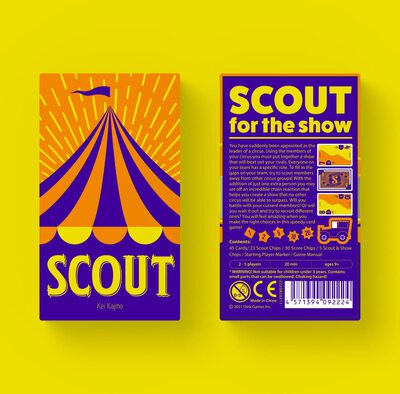 Alle Details zum Brettspiel SCOUT! und ähnlichen Spielen